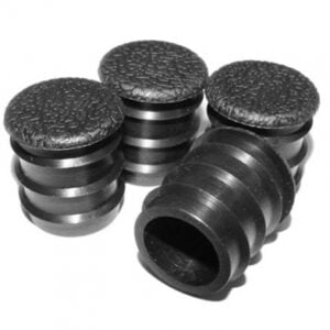 Plug de Acabamento para Descanço de Braço (Preto) Ford Mustang 1968 (Par)