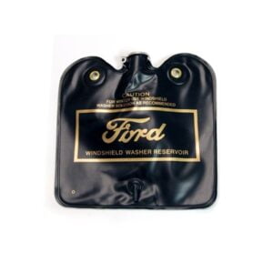 Bolsa do Reservatório de Limpador de Para-brisa, Tampa Flip, Logo Ford Dourado Ford Mustang 1966 - 1967
