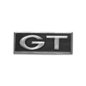 Emblema "GT" do Paralama Dianteiro Ford Mustang 1968
