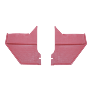 Painel Lateral Vermelho Escuro Ford Mustang 1967 Coupe/Fastback Coupe/Fastback
