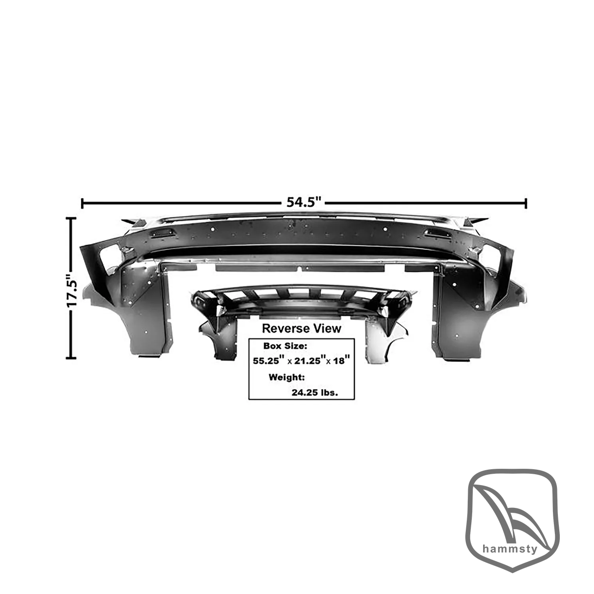 Divisor-do-Porta-Malas-Ford-Mustang-1965-1966-3661CWT