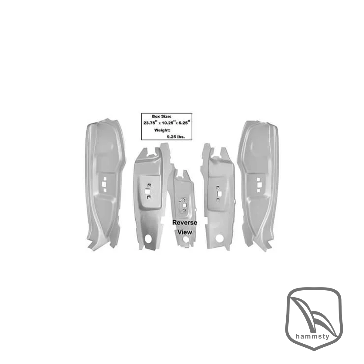 Pilares-de-Porta-Kit-4-pcs-Ford-Mustang-1965-1966-3644A